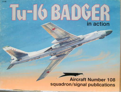 Couverture de TU 16 BADGER IN ACTION EN ANGLAIS