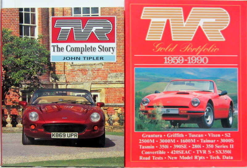 Couverture de TVR THE COMPLETE STORY DE JOHN TIPLER - GOLD PORTFOLIO 1959-1990