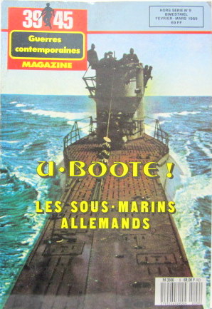Couverture de U-BOOTE LES SOUS MARINS ALLEMANDS 39-45