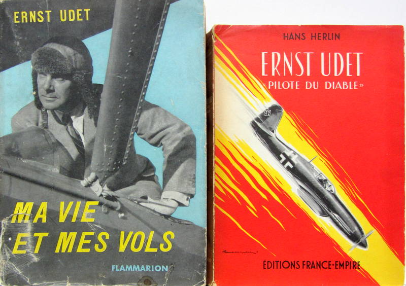 Couverture de UDET ERNST MA VIE ET MES VOLS - PILOTE DU DIABLE DE H.HERLIN