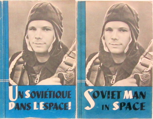 Couverture de UN SOVIETIQUE DANS L'ESPACE SOVIET MAN IN SPACE AU CHOIX 
 YOURI GAGARINE