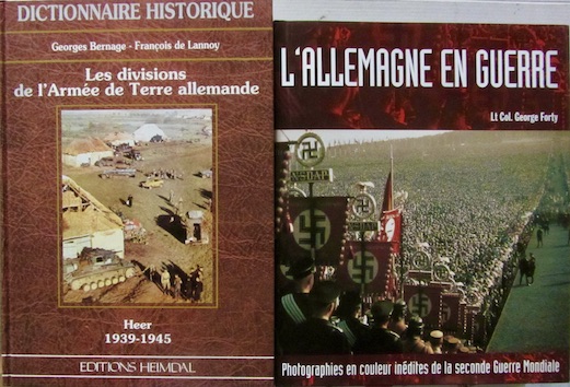 Couverture de L'ALLEMAGNE EN GUERRE _ LES DIVISIONS DE L'ARMEE DE TERRE ALLEMANDE HEIMDAL