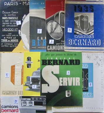 Couverture de BERNARD CAMION CATALOGUE