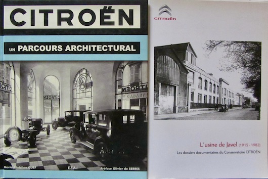 Couverture de CITROEN UN PARCOUR ARCHITECTURAL _ L'USINE DE JAVEL 1915 1982