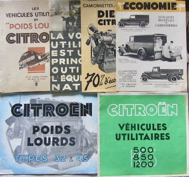 Couverture de CITROEN CAMION AVANT 1945