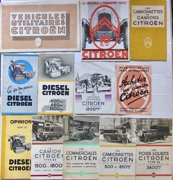 Couverture de CITROEN CAMION AVANT 1945