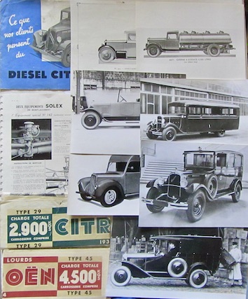 Couverture de CITROEN CAMION AVANT 1945