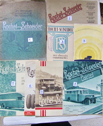 Couverture de CAMION AUTOCAR ROCHET SCHNEIDER DOCUMENTATION