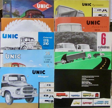 Couverture de CAMION UNIC DOCUMENTS