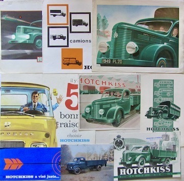 Couverture de HOTCHKISS CAMION DOCUMENTS