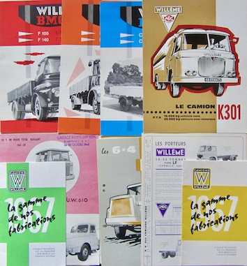Couverture de WILLEME CAMION DOCUMENTS