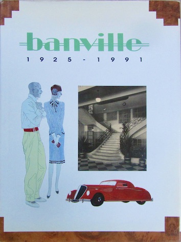 Couverture de BANVILLE GARAGE 1925 1991