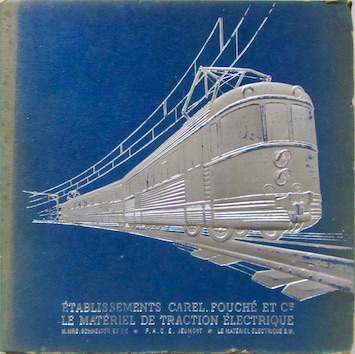 Couverture de LES AUTOMOTRICES ELECTRIQUES RAPIDES DE GRANDE BANLIEUE DES CHEMINS DE FER DE L'ETAT