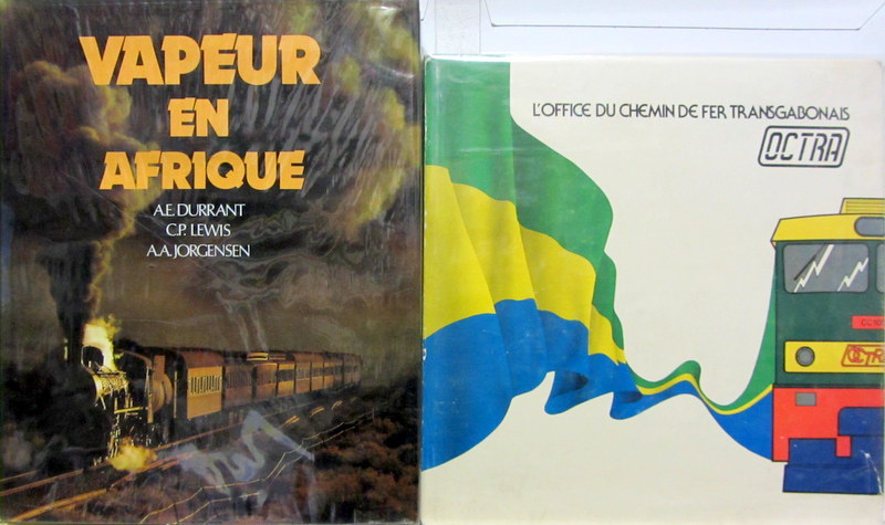 Couverture de VAPEUR EN AFRIQUE - L'OFFICE DU CHEMIN DE FER TRANSGABONNAIS OCTRA