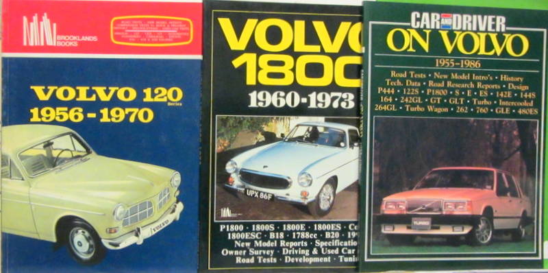 Couverture de VOLVO 1955-1986 - 1800 1960 A 1973 - 120 1956 A 1970 EN ANGLAIS