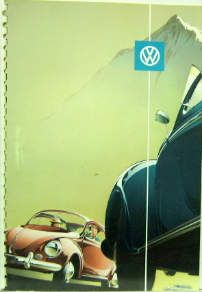 Couverture de VOLKSWAGEN COX CATALOGUE FIN 50 DESSINS DE REUTER