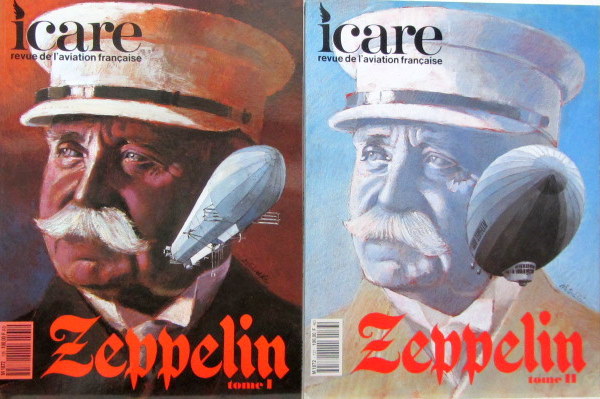 Couverture de ZEPPELIN 2 TOMES DE LA REVUE ICARE